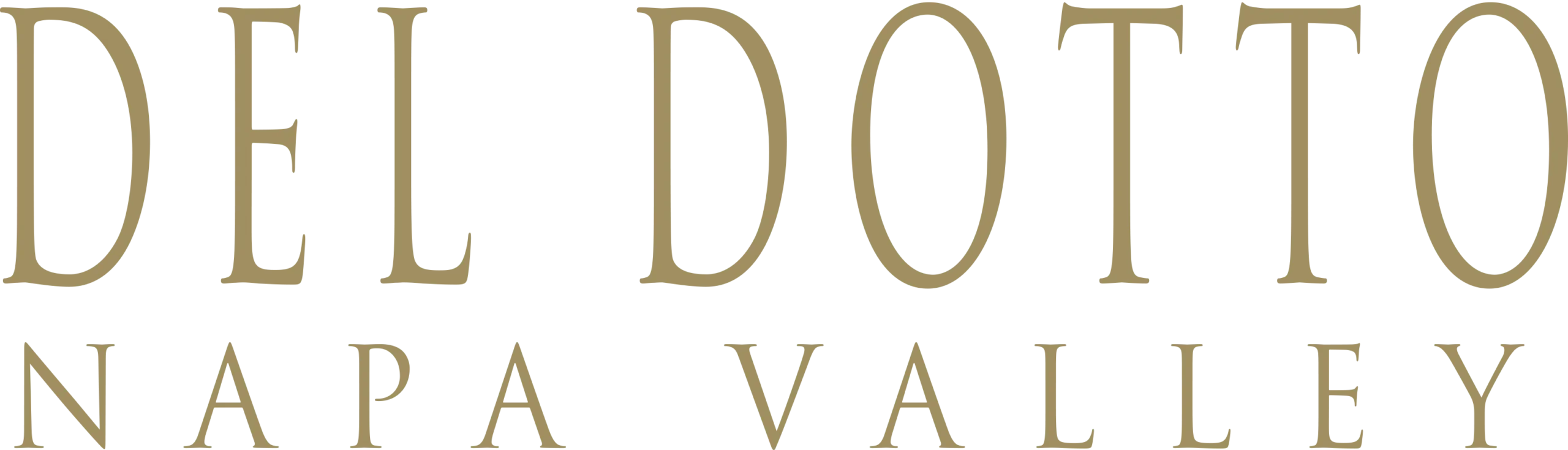 Del Dotto Vineyards Logo (Link to homepage)